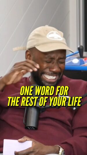 Ron Funches Instagram - One word for the rest of your life… what would you choose?🤣 #lamornemorris #ronfunches #whatwouldyouchoose #comedypodcast