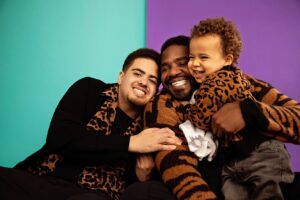 Ron Funches Instagram - Ya boys goin through it but thanks @kimnewmoney for coming over to take family photos to remind me what I fight for.