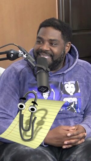 Ron Funches Instagram - Consider this our petition to bring back Clippy 📎👀 If you agree comment “CLIPPY COMEBACK” below ⬇️