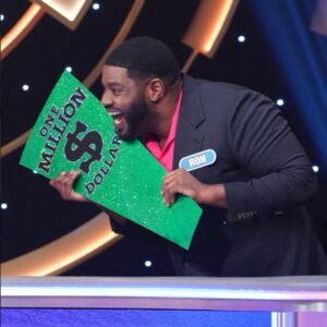 Ron Funches Instagram - Pat Sajak has been hosting Wheel of Fortune the same amount of years I have been alive. That’s so many years of hosting Wheel of Fortune. Congratulations Pat, I had so much fun spinning that wheel, and I’m sure you did too.