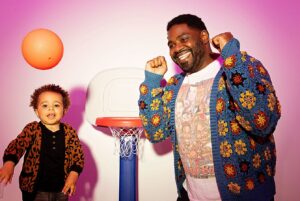 Ron Funches Instagram - Ya boys goin through it but thanks @kimnewmoney for coming over to take family photos to remind me what I fight for.
