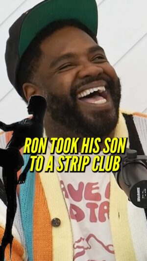 Ron Funches Instagram - @ronfunch ‘s interesting getaway with his son he will NEVER forget 🤣 Episode 17 out now!! #ronfunches #lamornemorris #stripclub #comedypodcast