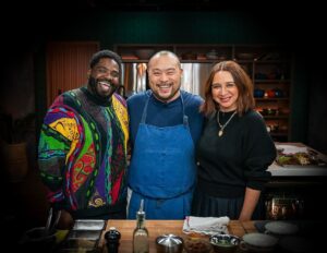 Ron Funches Instagram - Had so much fun yesterday on @dinnertimelive with my friends @davidchang and @princesstagram!

Our episode is now streaming on @netflix and you can watch all 3 of us in the new season of LOOT!