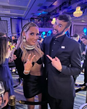 Ronald Gladden Instagram - ESPYS 2023. I’m just happy to be here, but wouldn’t be if not for my new friend @paulwhausergram. Appreciate the invite ❤️