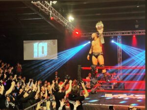 Ronnie Arneill Instagram - What a night. Thank you Melbourne. Let’s do it again 🇦🇺

#AndNew #Perfect10 #worldserieswrestling 

📸: @r.blunt95