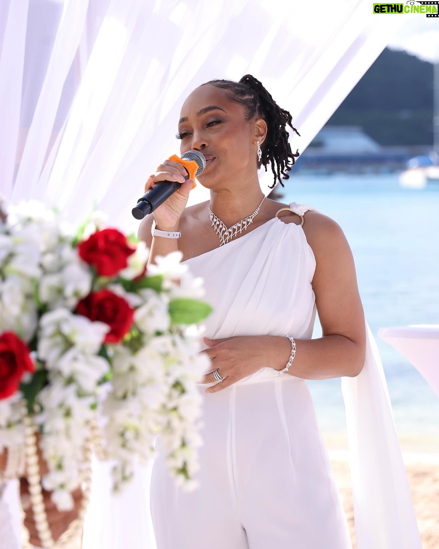 Ronnie DeVoe - 18.6K Likes - Therefore what GOD has joined together, let no one separate.
Mark 10:9
To @setep_hotep_bey and @pammy_1013 , we thank you both for allowing us to continue our journey as #marriageambassadors as you begin yours as a newly wedded couple!
Officiating your wedding in #Jamaica on 1-13-24 was magical, rewarding and immensely inspiring! The song you chose for @ShamariDeVoe to sing made the moment even more heartfelt! Just know, we wouldnāt have been anywhere in the world on your GOD ordained day.
⢠Continue to love on each other as you did in the beginning.
⢠Continue to ask questions and always keep getting to know each other because we are forever changing.
⢠Active listen to each other because that will allow you to understand what the other persons needs, desires and challenges are so you can address them.
⢠Thatās just the tip of the iceberg!
⢠Make sure marriage maintenance with a coach/counselor is a part of your plan moving forward and stay close to like minded couples that are not giving up on each other and will hold you both accountable!
We love you both to life and look forward to seeing you at the @Married4LifeWalk on April 26-27! ITāS OFFICIAL NOW!!! ššš¤
Remember ā> āNever let go of the hand you are holdingā¦ā
#DeVoeted
