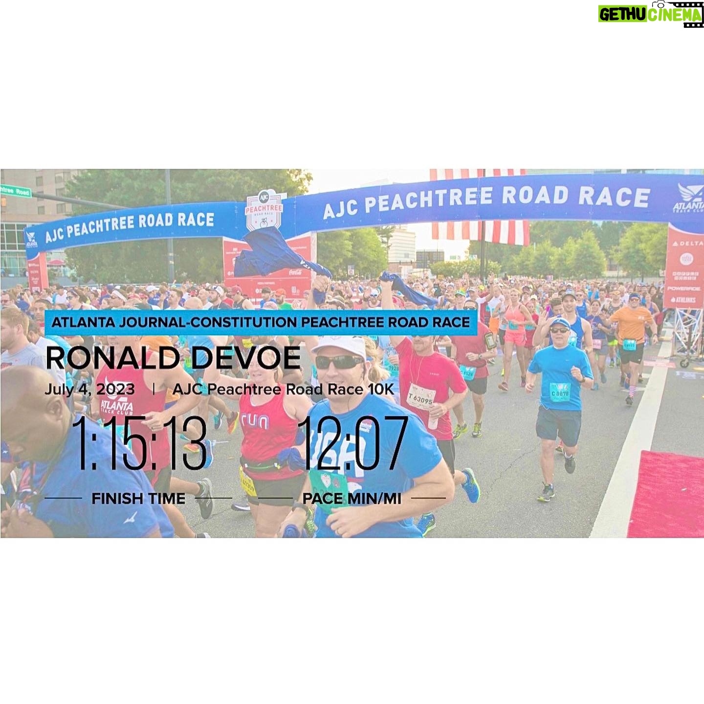Ronnie DeVoe - 3.1K Likes - We are finishers!
ā¢
ā¢
#DeVoeted
#PeachtreeRoadRace
#2023
#Healthiswealth
Running to shine a light on the @married4lifewalk