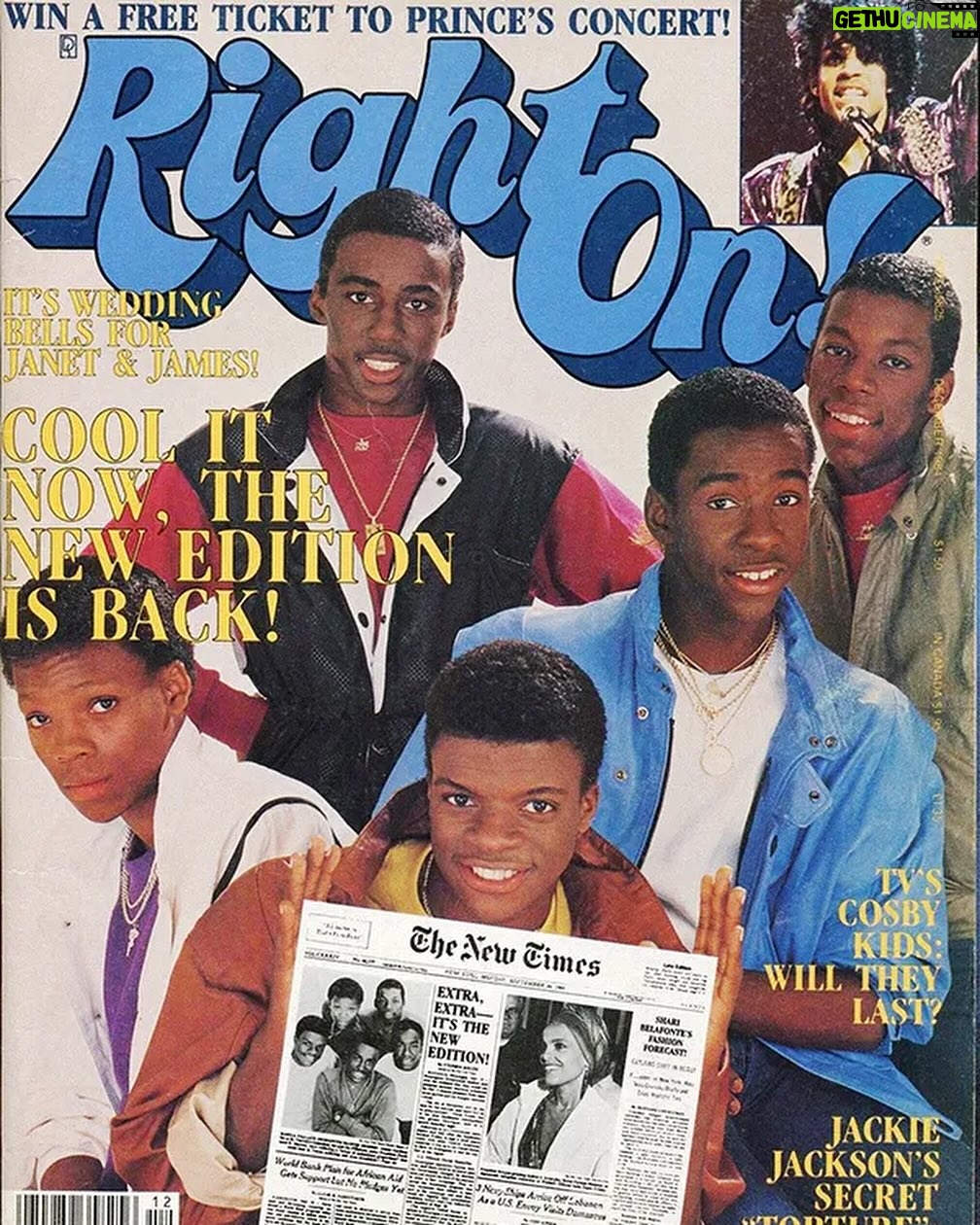 Ronnie DeVoe - 7.1K Likes - #NE4LIFERS, which magazine was your favorite back in the day? @NewEdition #TBT #DeVoeTeD