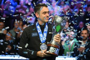 Ronnie O'Sullivan Instagram - Number 8!!

Firstly I want to congratulate and thank Ding. He’s an incredible player and an even better person. Secondly, I want to thank the support I’ve had all this week. You guys have been brilliant and I’m glad I could get the win for you.