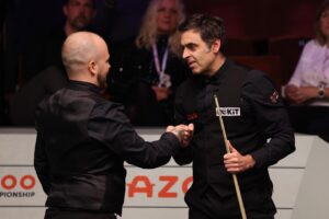 Ronnie O'Sullivan Instagram - I’m obviously disappointed but Luca played brilliantly and came back so well. He’s one of the most talented snooker players I’ve ever seen. He plays the game the way it should played and I hope he goes on to win it. Good luck mate 👍🏼