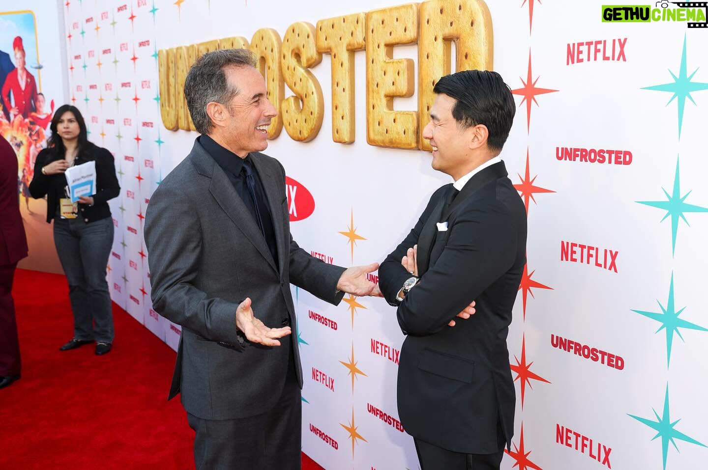 Ronny Chieng - 5.5K Likes - I’m very lucky to meet and work with my comedy heroes! Unfrosted out now on Netflix! 💄:@tammyyi