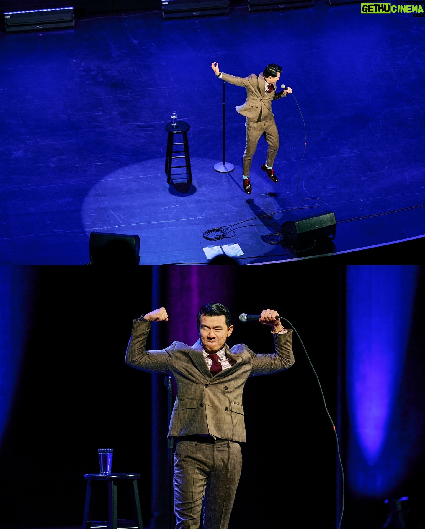 Ronny Chieng - 4.1K Likes - DALLAS! THANK YOU FOR SELLING OUT MY SHOW @majestictheatredallas! And thanks to @thefumiabe and DJ @tonytrimm for being on the show. 📸: @kx0101
👔: @latoiacunningham @bonobos