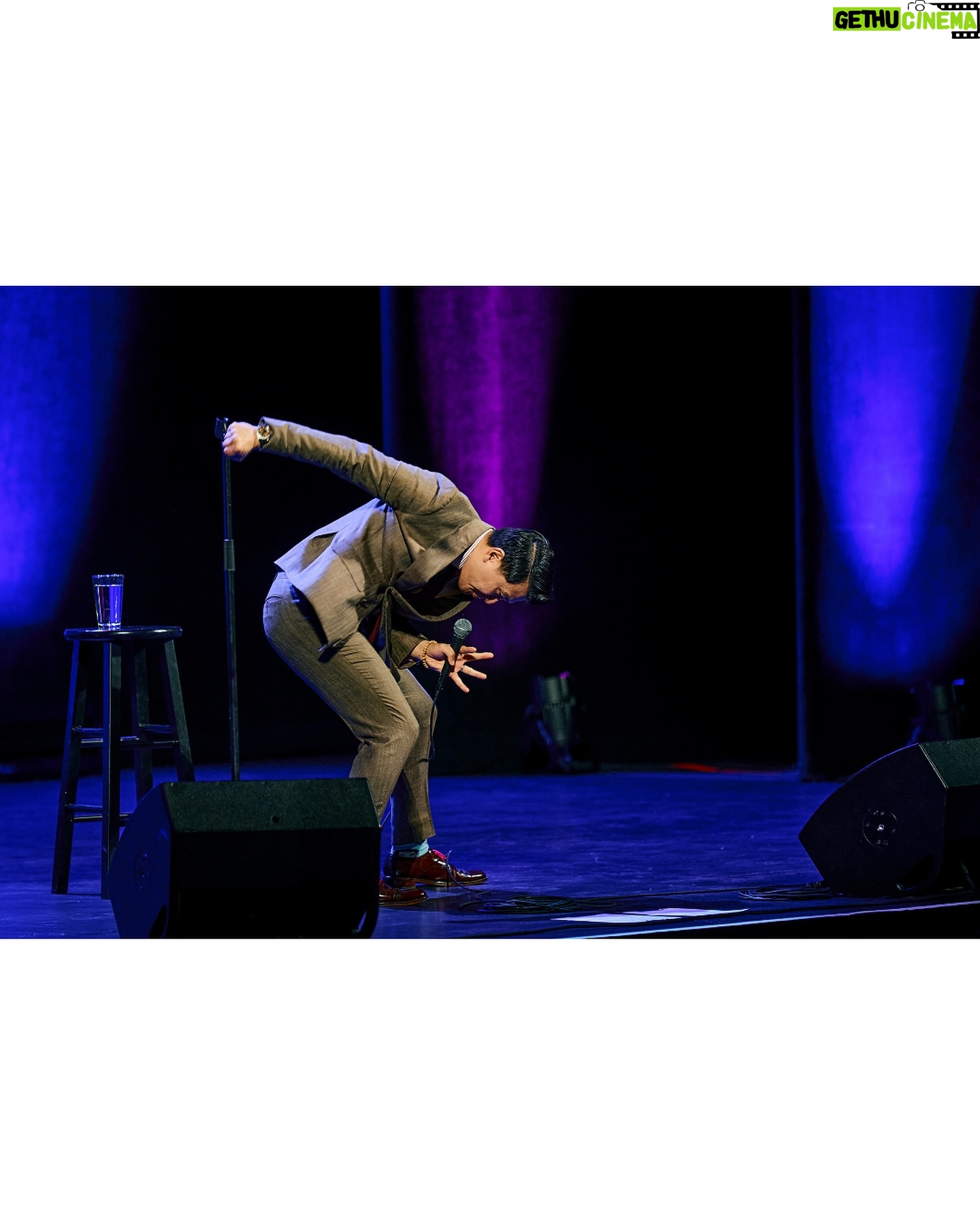 Ronny Chieng - 4.1K Likes - DALLAS! THANK YOU FOR SELLING OUT MY SHOW @majestictheatredallas! And thanks to @thefumiabe and DJ @tonytrimm for being on the show. 📸: @kx0101
👔: @latoiacunningham @bonobos