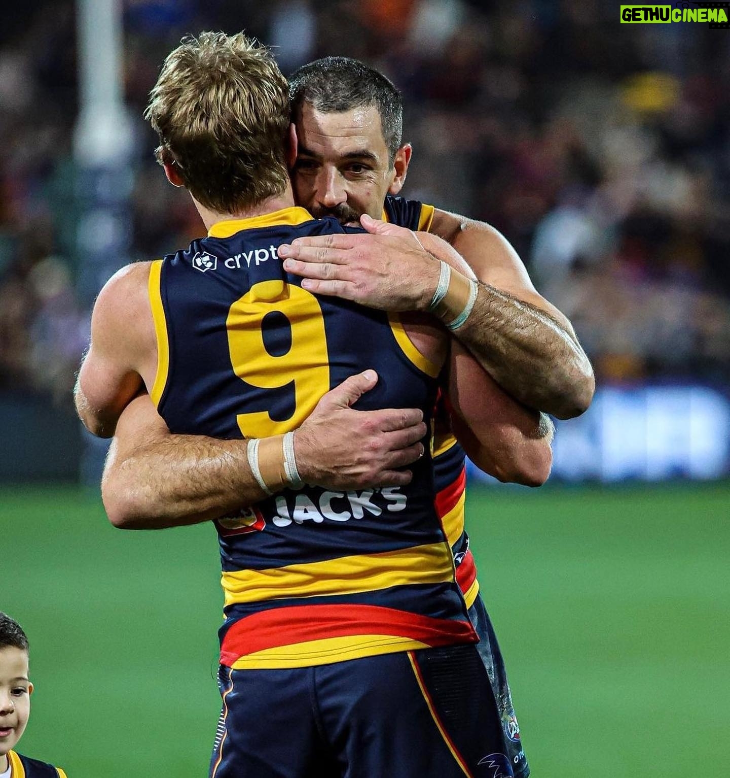 Rory Sloane - 14.2K Likes - “He’s the Texan”
What a wild night of footy that was. Unbelievable mate! Bloody love you and proud of you!