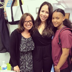 Rosal Colon Instagram - Today was truly inspiring . Thank you to the wonderful students and staff @urbanartsorg and to the #BronxAcademyOfLetters for having me today as a guest story teller in their #StoryStudio series . I got to hear some incredible middle school kids get on that stage and share their story and I was lucky enough to get to share my own about what it means to me to be #nuyorican. Even luckier to get to share some laughs and hugs with the kids after . Gotta love the Bronx always. Big thank you to #LidiaRamirez for taking such good care of me . The future was in that auditorium today . #proudbxgirl #proudboricua #what’syourstory