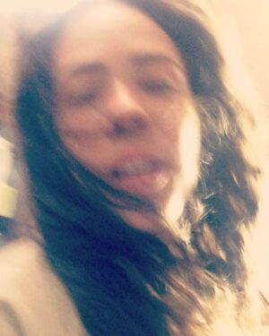 Rosal Colon Instagram - When you're shooting some amazing madness and you need some wind machine model life action in between takes to keep things light n' bright  @oitnb #BTS #Season5 #OuijasFanLife 💨