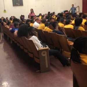 Rosal Colon Instagram - Today was truly inspiring . Thank you to the wonderful students and staff @urbanartsorg and to the #BronxAcademyOfLetters for having me today as a guest story teller in their #StoryStudio series . I got to hear some incredible middle school kids get on that stage and share their story and I was lucky enough to get to share my own about what it means to me to be #nuyorican. Even luckier to get to share some laughs and hugs with the kids after . Gotta love the Bronx always. Big thank you to #LidiaRamirez for taking such good care of me . The future was in that auditorium today . #proudbxgirl #proudboricua #what’syourstory