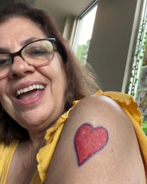 Rose Bianco Instagram - Temporary tattoo.  Thanks @tenaya.cleveland  Love it!