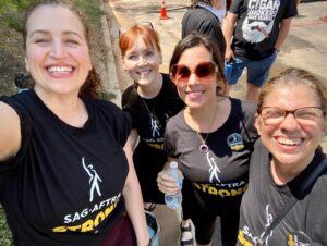 Rose Bianco Instagram - A few more photos from today’s @sagaftra rally organized by the Atlanta Stunt Community.  These guys are held closely in our hearts ❤️ 💗. @tenaya.cleveland @yolandaasher  @carrieannehunt  #michaelsmalls @theregoesj @joshdaughertyofficial @kruzvalero @theelenasanchez