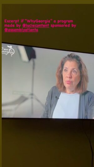 Rose Bianco Instagram - “Why Georgia” - a show about the #television and #film industry in #Georgia which benefits all Georgians.  Here I’m repping for #latinxcreatives — Jose feom @galatfilmfest says, we need more people behind the scenes who call the shots.  #palante. #diversity and #inclusion #diversityandinclusion