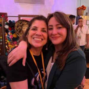 Rose Bianco Instagram - @itsdenisesantos and me at the @latinasinmediaatl mixer following the panel “Keeping The Conversation Moving Forward in Film and TV” -an inspirational, moving and frank conversation among #Latine creatives, @danicintron @rogerpayano @lina_alejandra @richperez @erikfromelbarrio in front of a SRO TV, Film, and Arts industry audience.  Denise and #LIMA  organized this panel, and she has done more than anyone I know in the last few years to push forward the needle for #latinx #representation #diversityandinclusion and #community in the Southeast. And also btw (and I am not blowing smoke) she is an extraordinary actress and we are still waiting for the great day we can work together.  Adore this chica. #representationmatters  Finally — I know I’m over posting, but yesterday was a chock-full day of inspiration and connection.  Usually esta vieja is at home with her pups watching tv 🥰. #ATLFF @atlantafilmfestival