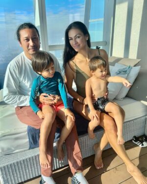 Rosemary Vandebrouck Instagram - Special thank you @ritzcarltonhongkong for your hospitality and generosity! The dinner was amazing, ginger bread making a treat and the boys absolutely love all their Ritz Kids goodies! Thank you for these precious moments and making our stay magical over the holidays! Merry Christmas! 

#RCMemories #RitzCarltonHongKong #Ritzkids #RosemaryTravels #HendrixWonder #SashaGeo