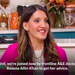 Rosena Allin-Khan Instagram - I was thrilled to join @dermotoleary and @josiegibson85 for the health segment on @thismorning today to talk about working as an emergency doctor in the NHS and when to seek help. 

Yes, A&E departments are under huge strain and pressure, but always remember - if you need help, we are here.