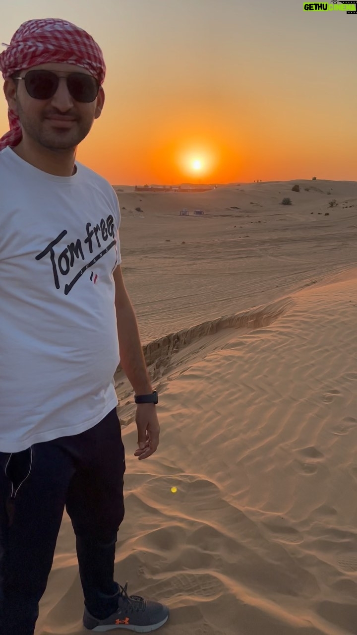 Roshdi Sarraj - 398 Likes - #sunset #dubai #desert #music #arab #reels