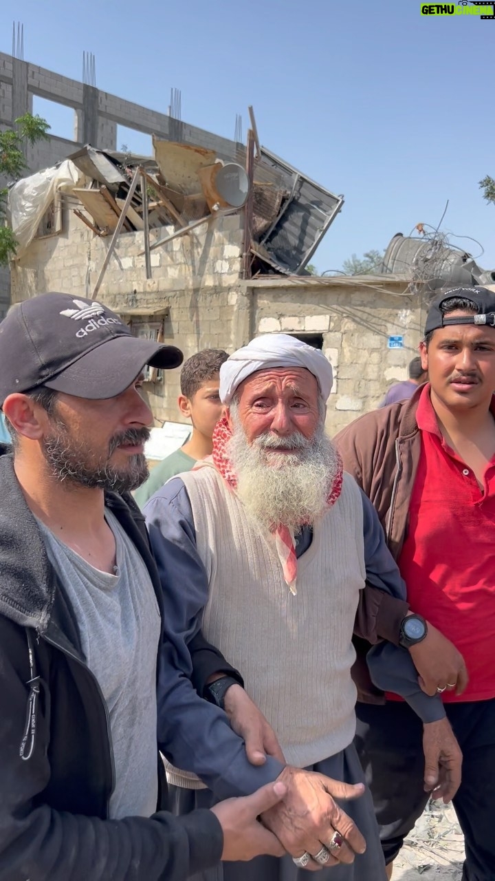 Roshdi Sarraj - 2.7K Likes - Shock and sadness for Hajj Taha, after destroyed his home by the Israeli occupation army…
##gazaunderattack