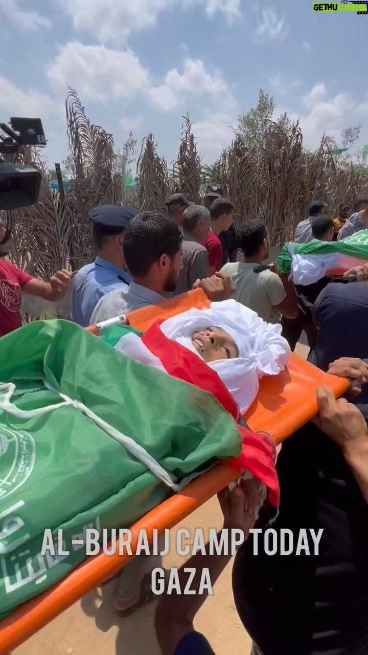 Roshdi Sarraj - 1.1K Likes - Funeral of 3 kids murdered last night in Gaza by Israeli occupation..
#Gaza #gazaunderattack #reels #war #fyp #fypシ