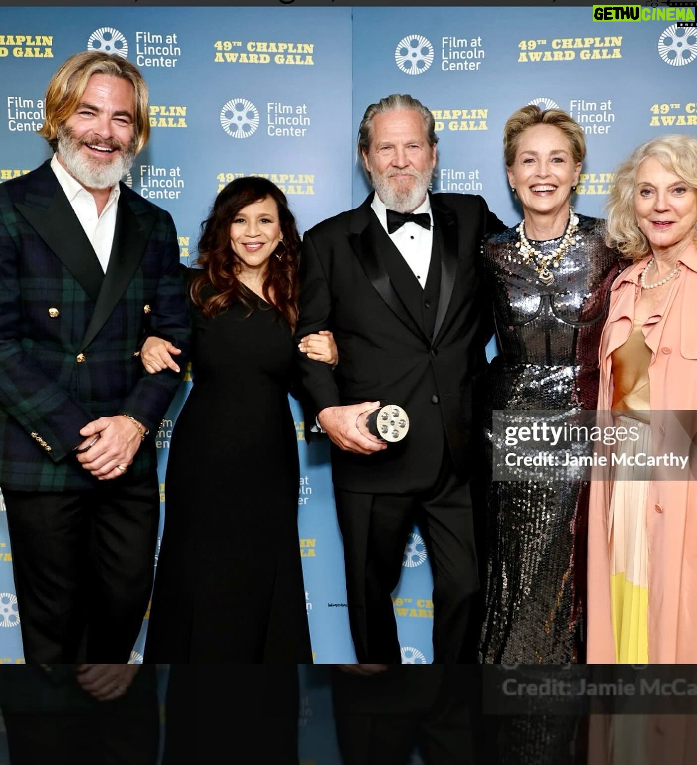Rosie Perez - 5.5K Likes - What a night! Congratulations @thejeffbridges ! Thank you @csiriano once again, love you!!! Thank you @johnnylavoy @karendupiche ! @filmlinc #cynthiaerivo #sharonstone #sarahpaulson #chrispine @gettyimages