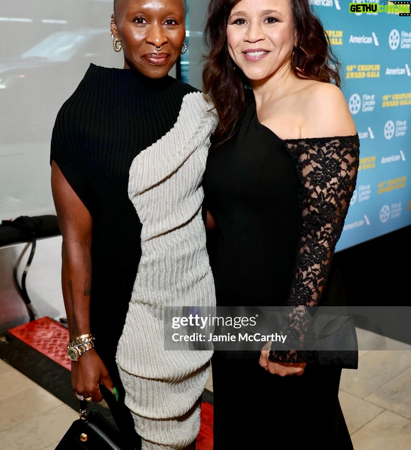 Rosie Perez - 5.5K Likes - What a night! Congratulations @thejeffbridges ! Thank you @csiriano once again, love you!!! Thank you @johnnylavoy @karendupiche ! @filmlinc #cynthiaerivo #sharonstone #sarahpaulson #chrispine @gettyimages