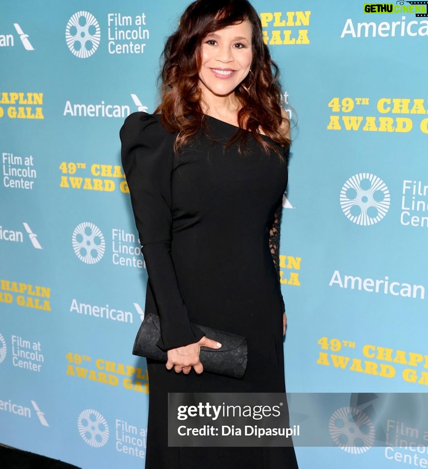 Rosie Perez - 5.5K Likes - What a night! Congratulations @thejeffbridges ! Thank you @csiriano once again, love you!!! Thank you @johnnylavoy @karendupiche ! @filmlinc #cynthiaerivo #sharonstone #sarahpaulson #chrispine @gettyimages