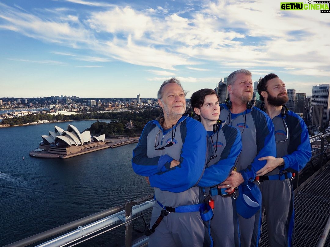 Ross Marquand - 44.8K Likes - Prom pics atop the Harbour Bridge, as you do...