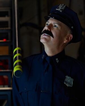Ross Mathews Instagram - Did anyone order a stripper? 👮‍♀️🚨 (Or be honest - am I reading more Mario Brother?)