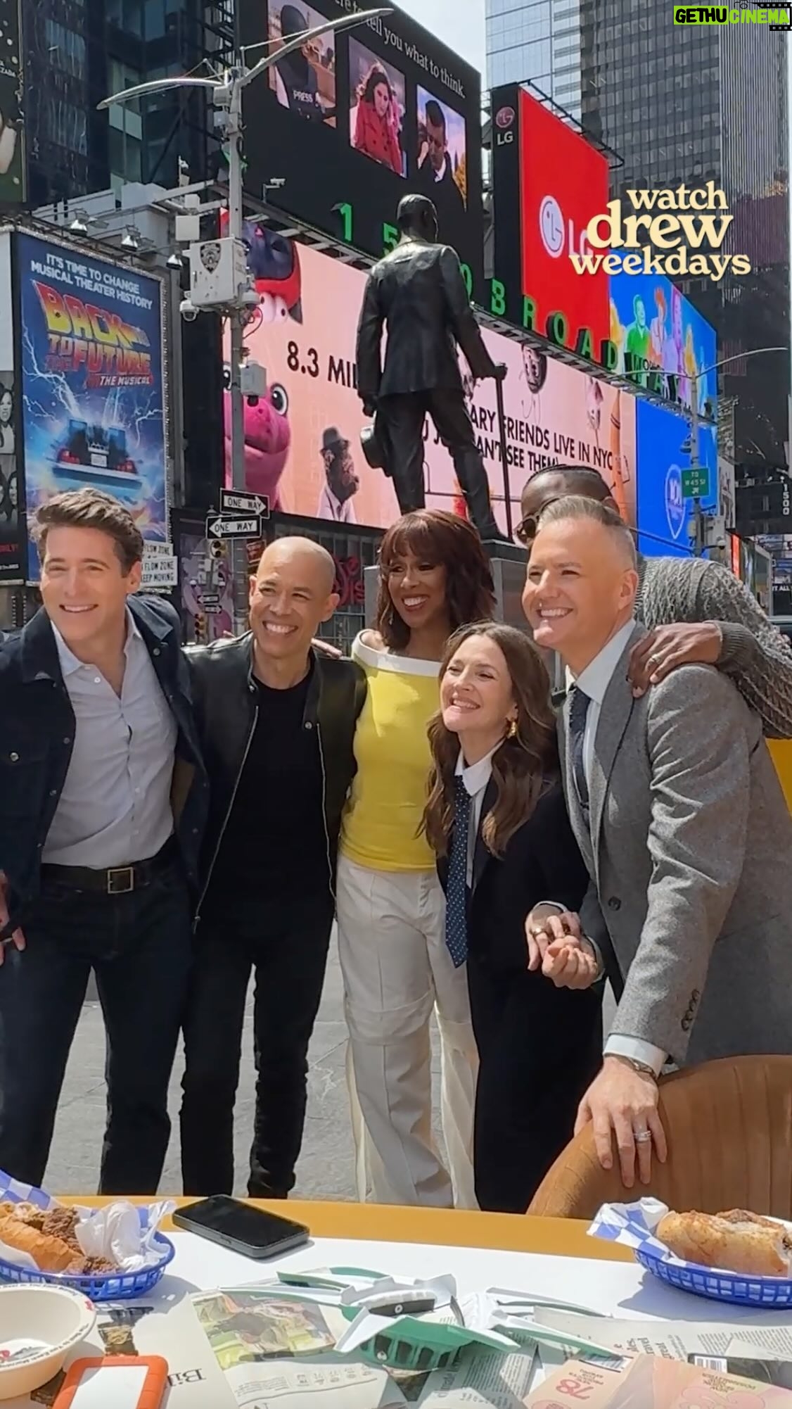 Ross Mathews - 6.5K Likes - We’re taking over Times Square TOMORROW with the hosts of @cbsmornings - don’t miss it! ☀️