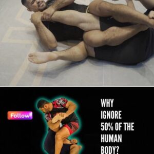 Rousimar Christian Palhares Instagram - Watch the master of leg locks, Toquinho, demonstrating a stunning knee bar from an unexpected angle. It's pure poetry in motion! Dive into this reel to see how a precarious position can be flipped into a swift and inevitable submission. Don't miss the chance to learn from the best and add this game-changing move to your arsenal. #BJJMagic #Toquinho #LegLockLegend #SubmissionSorcery #HeelHunting #GrapplingInstructionals