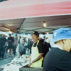 Roy Choi Instagram - Update! We’re excited to share that Tacos Por Vida Catering is now available for bookings!!! Just in time for all your backyard summer parties- from casual family gatherings of 30 to the ultimate 200 person party, we’ve got you covered. We can bring our charcoal-mesquite wood grill and hand-pressed tortilla station right to your house or event for some live fire cooking and interactive excitement. Link to the full menu and prices are in the bio. 
***
Give our Catering Manager Elisa a call today! 
Visit www.tacosporvida.la/catering