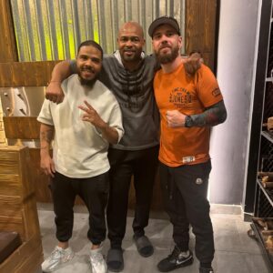 Roy Jones Jr. Instagram - Great last night in Riyadh visiting the new @miketyson boxing club and @smokeybeardsq