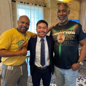 Roy Jones Jr. Instagram - Thank you @turkialalshik for having us for lunch! What an honor to be in the presence of so many boxing and mma legends.