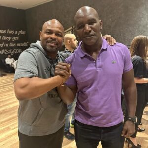 Roy Jones Jr. Instagram - Great last night in Riyadh visiting the new @miketyson boxing club and @smokeybeardsq