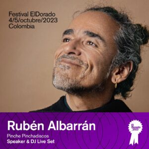 Rubén Albarrán Instagram - Anapoima 🇨🇴 nos vemos este 4 y 5 de Octubre dentro del marco @eldoradofest como Speaker y con el #pinchepinchadiscos coincidiendo con mi querido @zbosio de nueva cuenta.
Vamos a bailar #colombia 🌸🙌🏼🌸.
Invitados por @ccmusicalsas 🪩