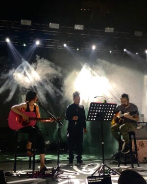 Rubén Albarrán Instagram - Primer pruebita @ely.guerra.oficial HOY Acústico en @salonlamaraka y @aterciopelados @chetesgarza @alvaro_henriquez_pettinelli @oscarmendesmusic @leo.castiblanco 👏👏👏👏👏👏