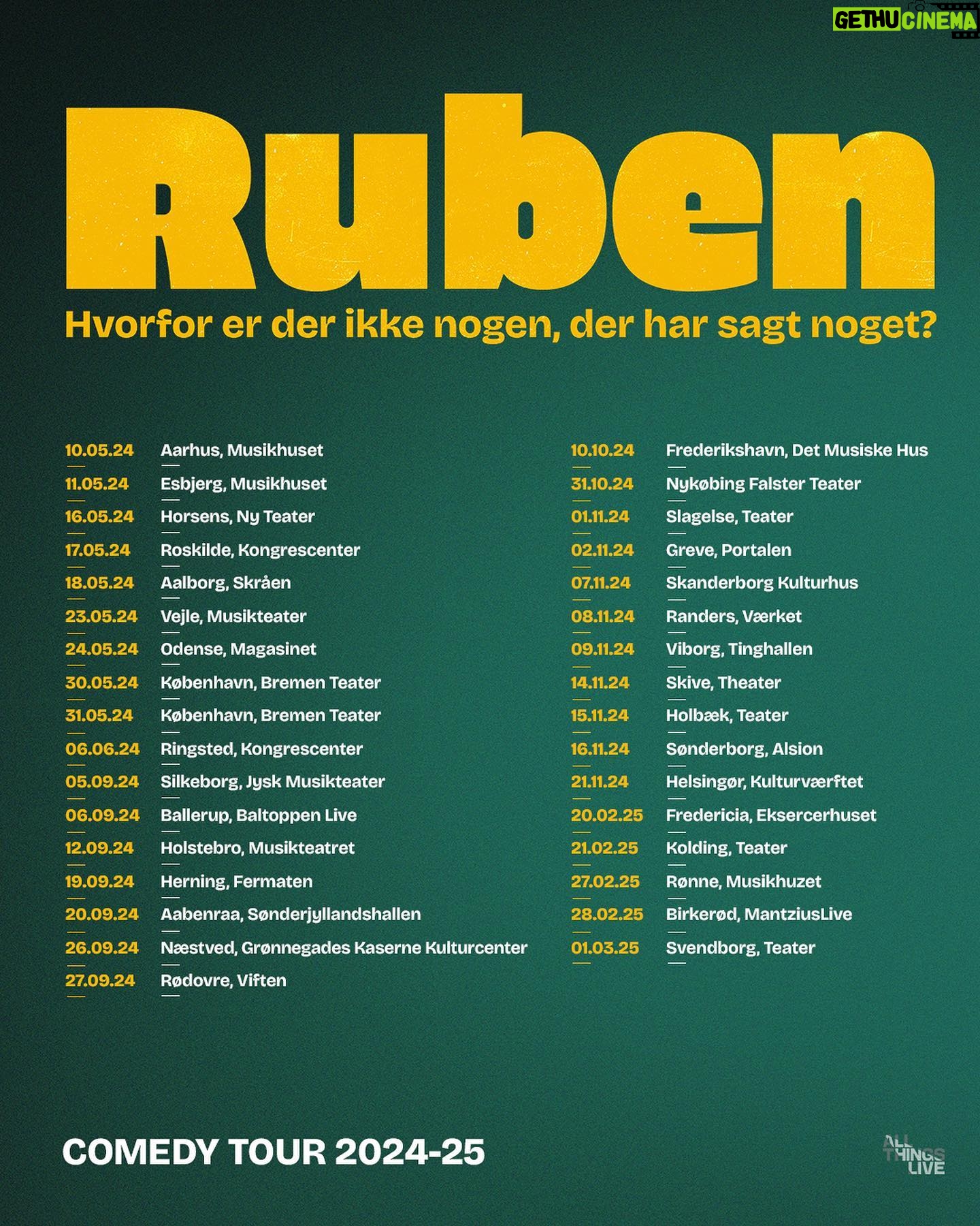 Ruben Søltoft - 11.4K Likes - nyt show!!! jeg kan slet ikke beskrive, hvor meget jeg glæder mig til det her! 😍😍