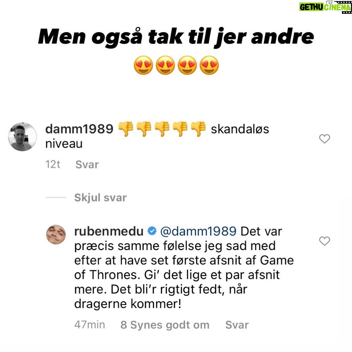 Ruben Søltoft - 14.5K Likes - Swipe for en kniv i hjertet