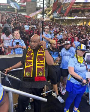 Ruben Studdard Instagram - The energy in this room was crazy @academyatlutd thank you for having me!!