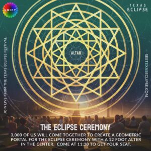 Ruby Chase O'Neil Instagram - Follow the sound of the drums......
Meet at the top of Meditation Mountain for the Unify Eclipse Ceremony on Monday, April 8th for the Total Eclipse.

Seating starts at 11:00 am and the ceremony begins at 12:00 Noon.

24 singers and musicians will lead us through a musical meditation journey with ceremonialist, Isis Indriya & Unify Co-Founder, Patrick Kronfli to the point of Totality when the sound system will be turned off and we’ll experience the awe of celestial wonder.

Musicians & singers include SnowRaven, Ruby Chase, Vylana, Tina Rodriguez, Jose Sulla, Ma Ze Tar, Sarah Solstice, the Bird Tribe, and more!.

After the eclipse, we’ll wind down the ceremony with a sound healing and then move into a celebratory DJ set with Ruby Chase.

This ceremony is up on a hill with amphitheater style seating. Bring a towel, blanket, or pillow to sit on. Wear white if you’re inspired. Everyone will have a great view.

** We are still raising donations for the production of the Eclipse Ceremony. It's a lot to put together. So...If you’re wanting to have cush seating set up for you with a bit more pampering, cacao, and other perks, you can donate and get premium seating for this experience by clicking the "extras" link in the bio @texas_eclipse. **

Remember to follow the sound of the drums to find the ceremony space and show up early to find your spot.

Get ready for the experience of life-time. Pure Magic coming your way.

@spiritofkalibri @howtowild @rodstrykerofficial @isis_indriya @vylana @rubychase @mahzetar @thetinarodriguez @texas_eclipse @1000whitelions @snowravenofficial #texaseclipse #eclipse #texas #austin #meditation