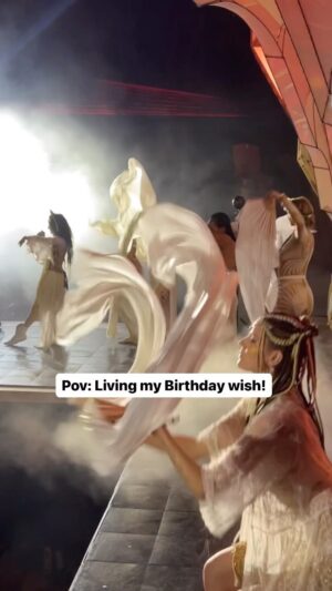 Ruby Chase O'Neil Instagram - Feeling grateful to be alive on this rebirth day ✨🦋✨

As I gazed deeply into the woof burning fire last night I realized that every lap around the sun I wished of doing what do now… Being who I am now

It’s profound. And very special 😌
I hold this acknowledgment with reverence. 

For those who see it as an overnight success, trust there have been many rebirths that have brought me to this moment. 

Laps around sun, laps around the stage, looping layers of sounds to find what resonates with my essence…

This journey has been steady and yet it is only just beginning 

These moments remind me why

Thank you to every Jem in this net of stars 
⭐️💎⭐️

🎵 Heaven on Earth @ben_temple_step remix of me and @jonnyjoonmusic 

Performers: @mediikatee @femmegenius @carlesi_i @karebearo_o @one.with.soul  @phoenix.fireflow @sofiahthom and many more! 

@envisionfestival 🤍🏝️🌹

📹 @tedshots 
#happybirthday #birthday #rebirth #rubychase #bday #todaysmybirthday #birthdaygirl #makeawish #wishonaneyelash #bdaywish #dreamcometrue #envision #envisionfestival #envisionfest