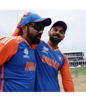 Ruchira Jadhav Instagram - Last night, this very moment ! Hum jeet gaye ! 🇮🇳
And it took a while to sink in.
We won ! India won the World Cup! 
What an incredible performance by Team India. 
Thank you for giving us this adrenaline rush and the joy of winning.

@indiancricketteam Love you all 💙
@rohitsharma45 take a bow, Captain. 🙌🏻
@virat.kohli Do I need to say anything. I love you and world knows that ❤️ #ruchirasays You are the SUN in the Universe of Cricket !🫶🏻

#India #t20worldcup #icc #teamIndia #ViratKohli #RohitSharma