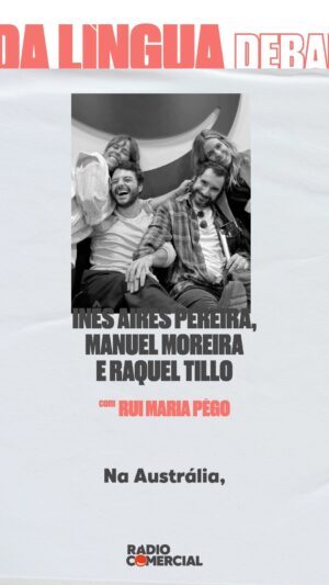 Rui Maria Pêgo Instagram - Na primeira edição de Abril do "Debaixo da Língua", Rui Maria Pêgo conversa com três amigos, os actores Inês Aires Pereira, Manuel Moreira, e Raquel Tillo. Do musical "Avenida Q" onde se conheceram, às primeiras impressões, aos momentos que cada um atravessa nas suas vidas até ao que têm hoje "Debaixo da Língua". Entre no grupo de Whatsapp mais intenso do país com a diferença que esta mensagem de áudio vai ser mesmo um podcast! Episódio já disponível nas plataformas e este domingo, às 20h, na Rádio Comercial. #radiocomercial